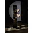 thumbnail image 1 of Elegant Traditional Tubula Ebony Walnut Bookcase, 1 of 1