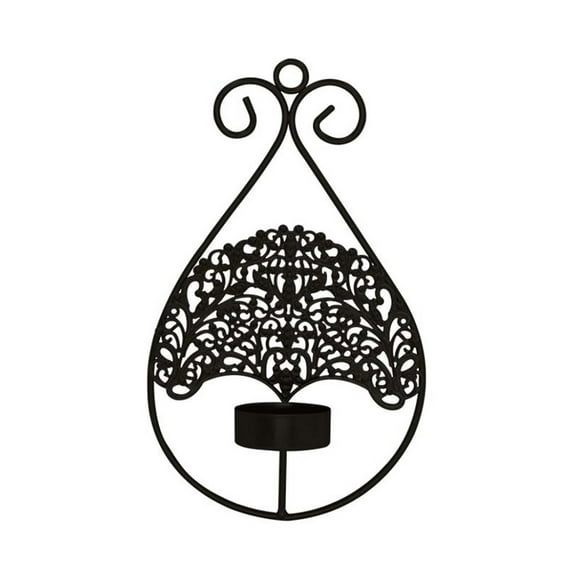 Elegant Tree Designs Metal Wall Sconce Holder for Home Decors European Styles Wall Candlestick Ornament