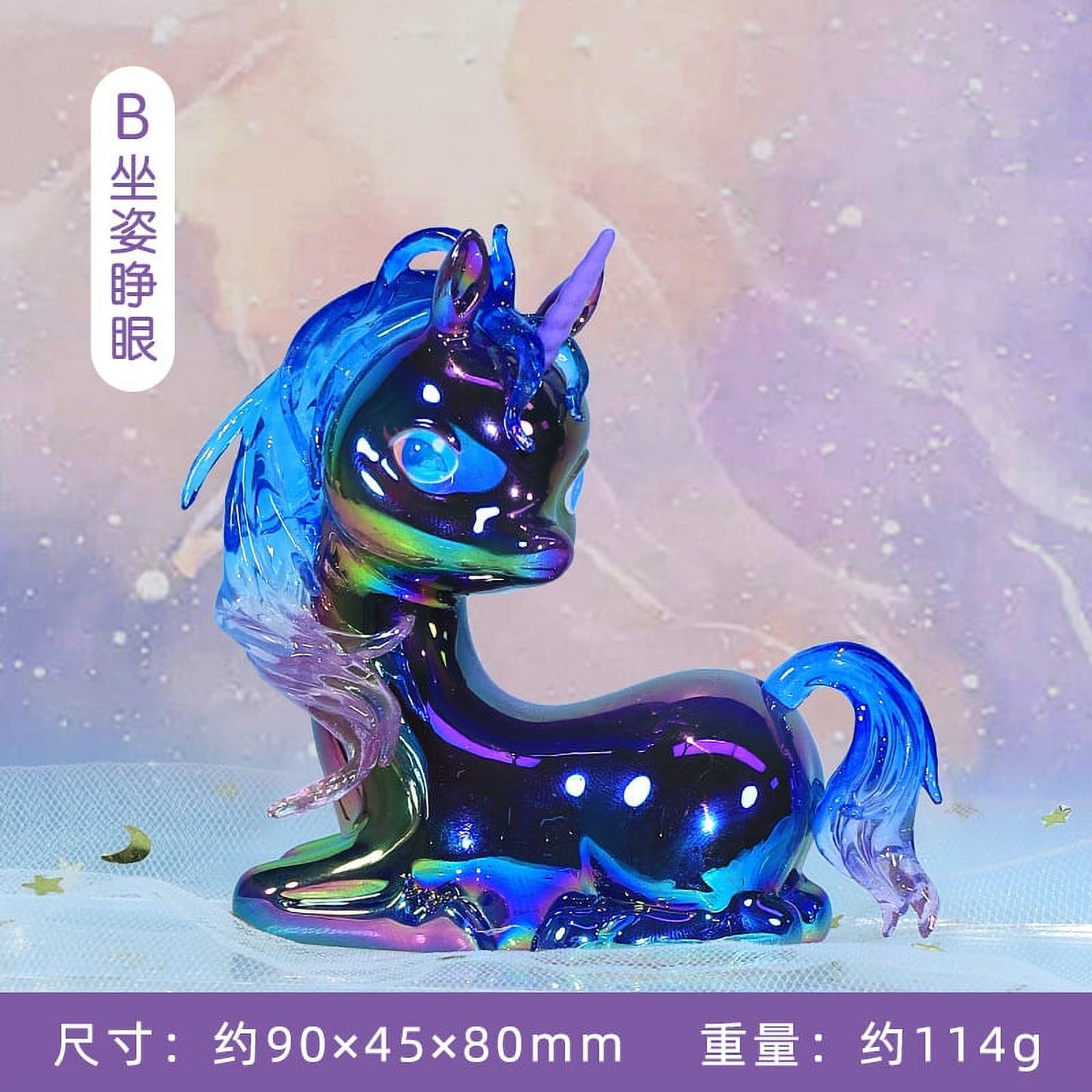 Elegant Unicorn Resin Unicorn Figurine Resin Craft Adorable Unicorn Car