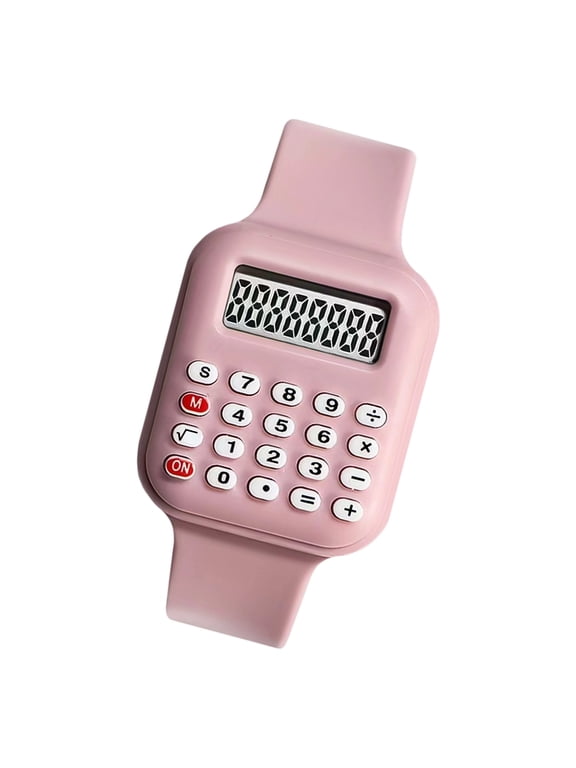 Elegant Unisex Digital Watch With Built In Calculator Feature And Lightweight Construction Ideal For Daily Use