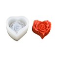 thumbnail image 1 of Elegant Valentine's Day Heart Rose Silicone Mold for Baking and Crafting Perfect Romantic Desserts or Unique Gifts, 1 of 11
