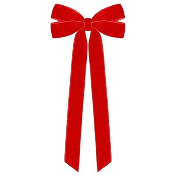 Elegant Velvet Bows Hanging Décor for Indoor Spaces – Wreaths Windows Walls Fences and More