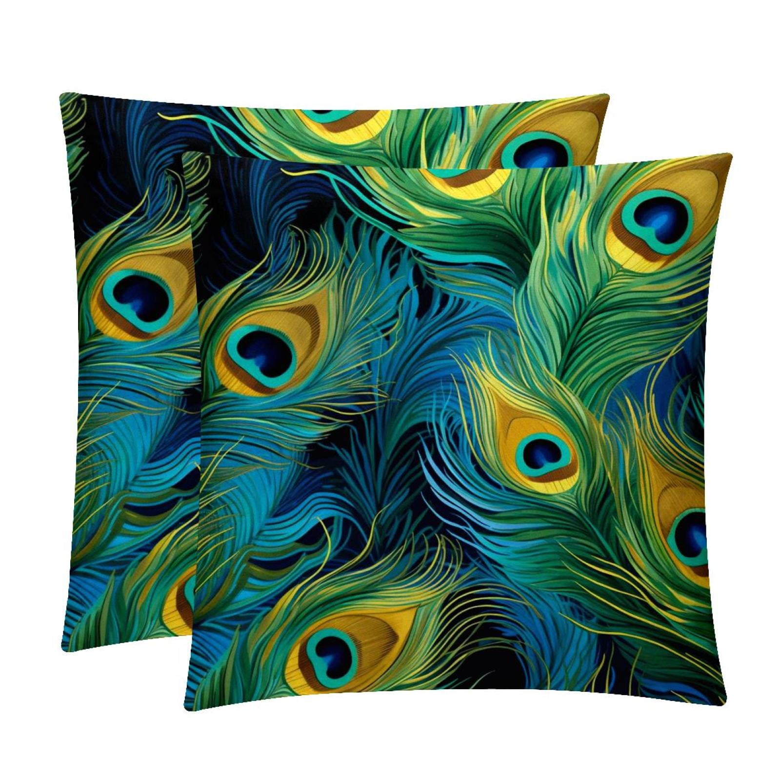 Elegant Velvet Decorative Pillows Set of 2 for Bed & Chair Pillow