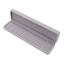 Elegant Velvet Jewelry Box for Necklaces and Bracelets - Ideal Display Case for Small Jewelry