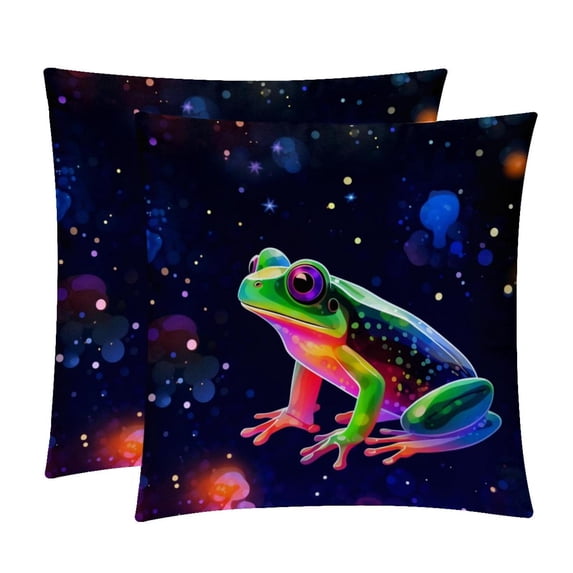 Elegant Velvet Throw Pillow Covers Set of 2 for Bed and Throw Pillows - 16x16, 18x18, 20x20 Inches with Unique Patterns for Home Decor and More