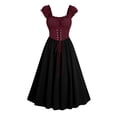 thumbnail image 1 of Elegant Vest Dress for Women Sleeveless Midi Summer Gown with Pockets, 1 of 3