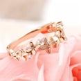 thumbnail image 1 of Elegant Wedding 925 Silver,Gold Plated Ring Cubic Zircon Gift for Women Sz 6-10, 1 of 4