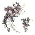 thumbnail image 1 of Elegant Wedding Arch Floral Set - "Dusky Blooms", 1 of 3
