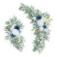 thumbnail image 1 of Elegant Wedding Floral Arrangement Set with Roses Leaves and Decorative Ribbon Garland for, 1 of 5