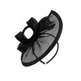 thumbnail image 1 of Elegant Wedding Headgear Hat in Natural Party Hairpieces Fashion Headwear Accessory for Picnics and Beach Outings, 1 of 9