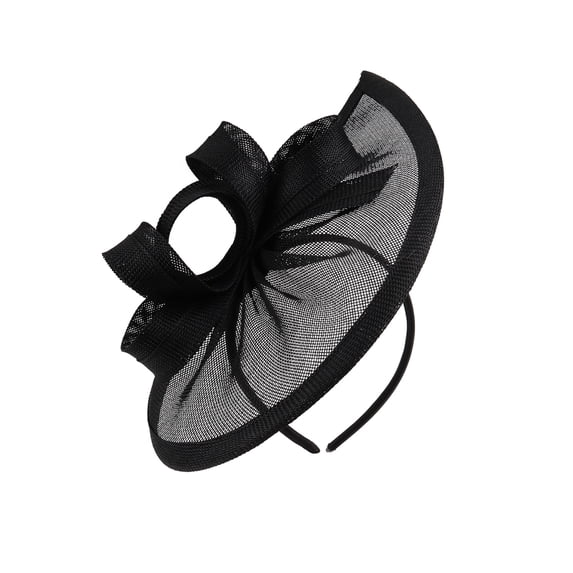 Elegant Wedding Headgear Hat in Natural Party Hairpieces Fashion Headwear Accessory for Picnics and Beach Outings