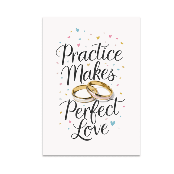 Elegant Wedding Wall Art - Second Wedding Celebration - 13x19 Poster Print