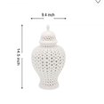 thumbnail image 1 of Elegant White Ceramic Vase - Modern Decorative Flower Vase for Home, Office & Table Centerpiece Décor, 1 of 7