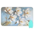 thumbnail image 1 of Elegant White Magnolia Flowers Ironing Mat Blanket for Table Top Travel Portable Ironing Board Pad 47.2x27.6 Inch, 1 of 6
