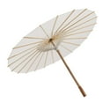 thumbnail image 1 of Elegant White Paper Umbrella, Perfect For Kids' Role Play  Art Projects, 1 of 6