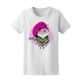 thumbnail image 1 of Elegant White Pretty Meow Cat T-Shirt Women -Image by Shutterstock, Female Medium, 1 of 2