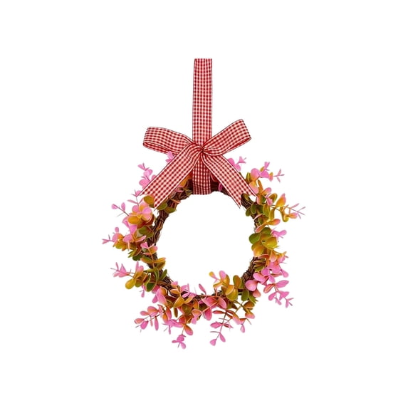 Elegant Winter Greenery Wreath for Indoor & Outdoor Holiday Decor | Frosted Berries, Natural Style, Versatile Wall & Door Decoration, Perfect for Festive Season, Gift Option