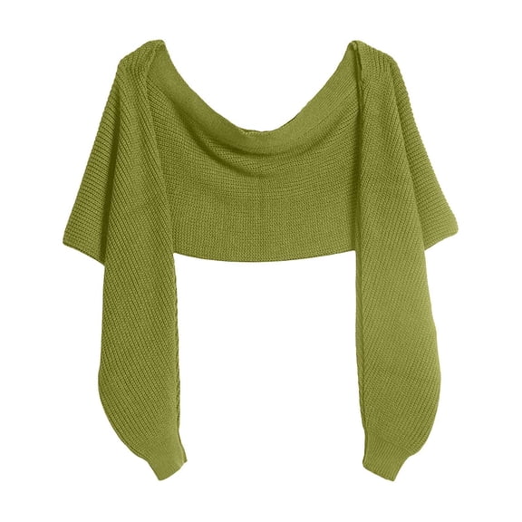 Elegant Winter Knitted Poncho Wrap Shawl Cape With Sleeves For Women Cozy Soft Warm Fashion Outerwear Accessory