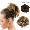 thumbnail image 1 of Elegant Woman Two Plastic Comb Synthetic Hair Clip In Big Hair Messy Dish Bun Chignon, 1 of 8
