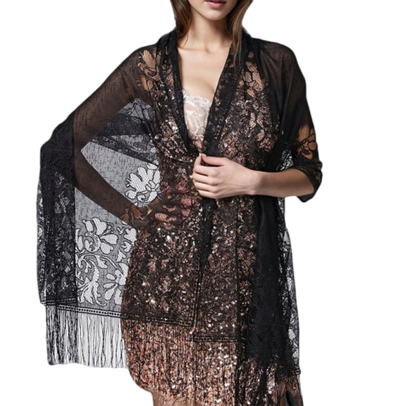 Elegant Women Shawl Wrap Evening Dresses Scarf Wedding Guest Bridesmaid Shawl
