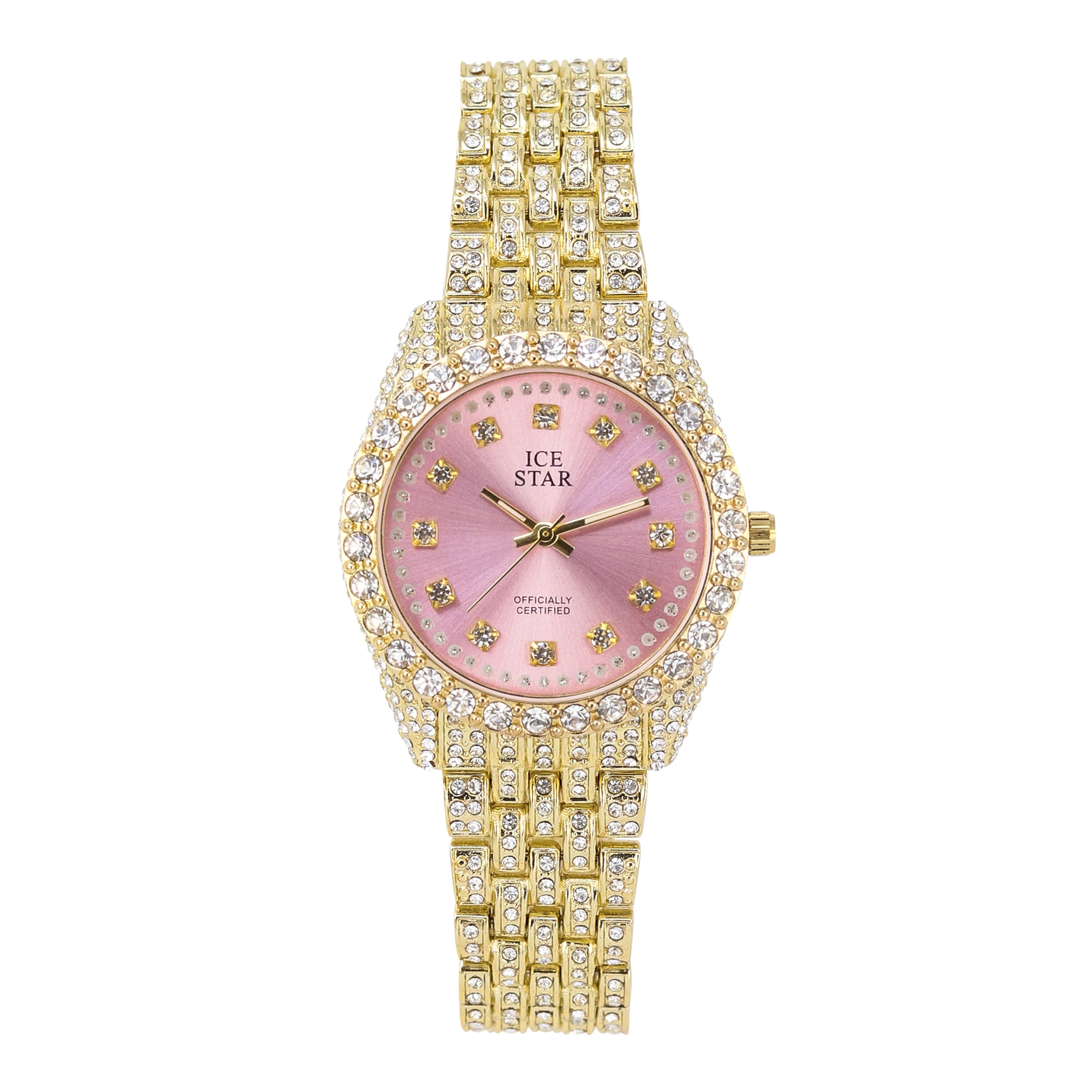 Elegant-Women-s-32mm-Iced-