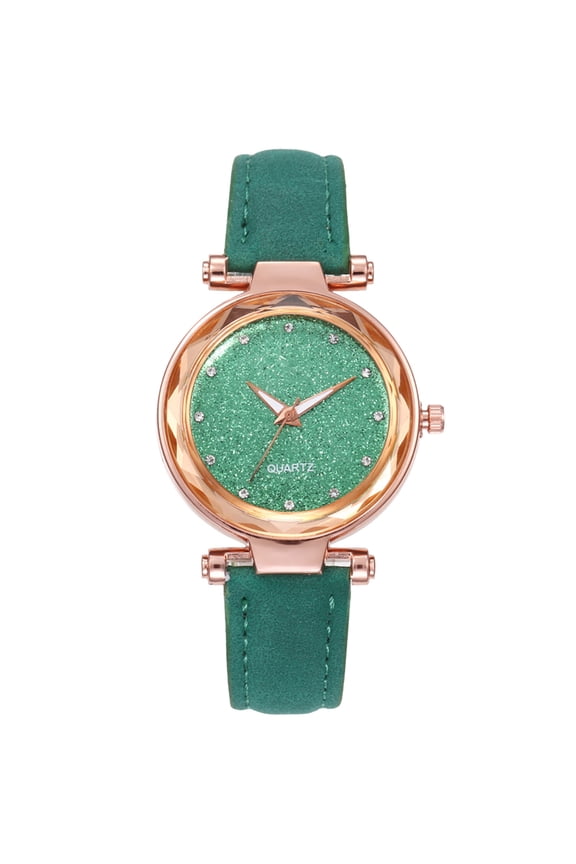 Elegant Women's Belt Watch with Starry-Sky Frosted Face for Any Occasion - Stylish and Versatile Accessory