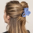 thumbnail image 1 of Elegant Women's Bow Tie Hair Clip Frosted Design Back Hair Clip Accessories for Stylish, 1 of 3