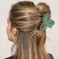 thumbnail image 1 of Elegant Women's Bow Tie Hair Clip, Frosted Finish, for Secured Styling and Hair Accessories, 1 of 3