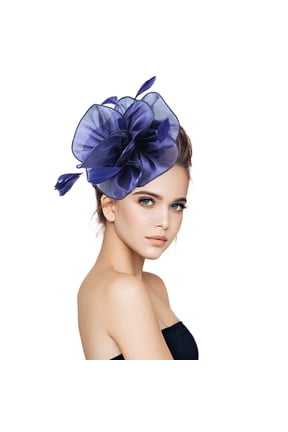Elegant Women's Floral Hair Headband For Party Wedding Accessory With Mesh Design Pack Thick Hair Big Pack Fine Hair for Women Mat Hair Extra Large Hair for Thick Hair Yin Hair Banana Thin Hair Mega