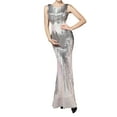 thumbnail image 1 of Elegant Women's Formal Dress For Wedding Party Evening Gown Slim Fit Sequin Dress With Hand Wash Care Spring Summer Fall Occasion, 1 of 2