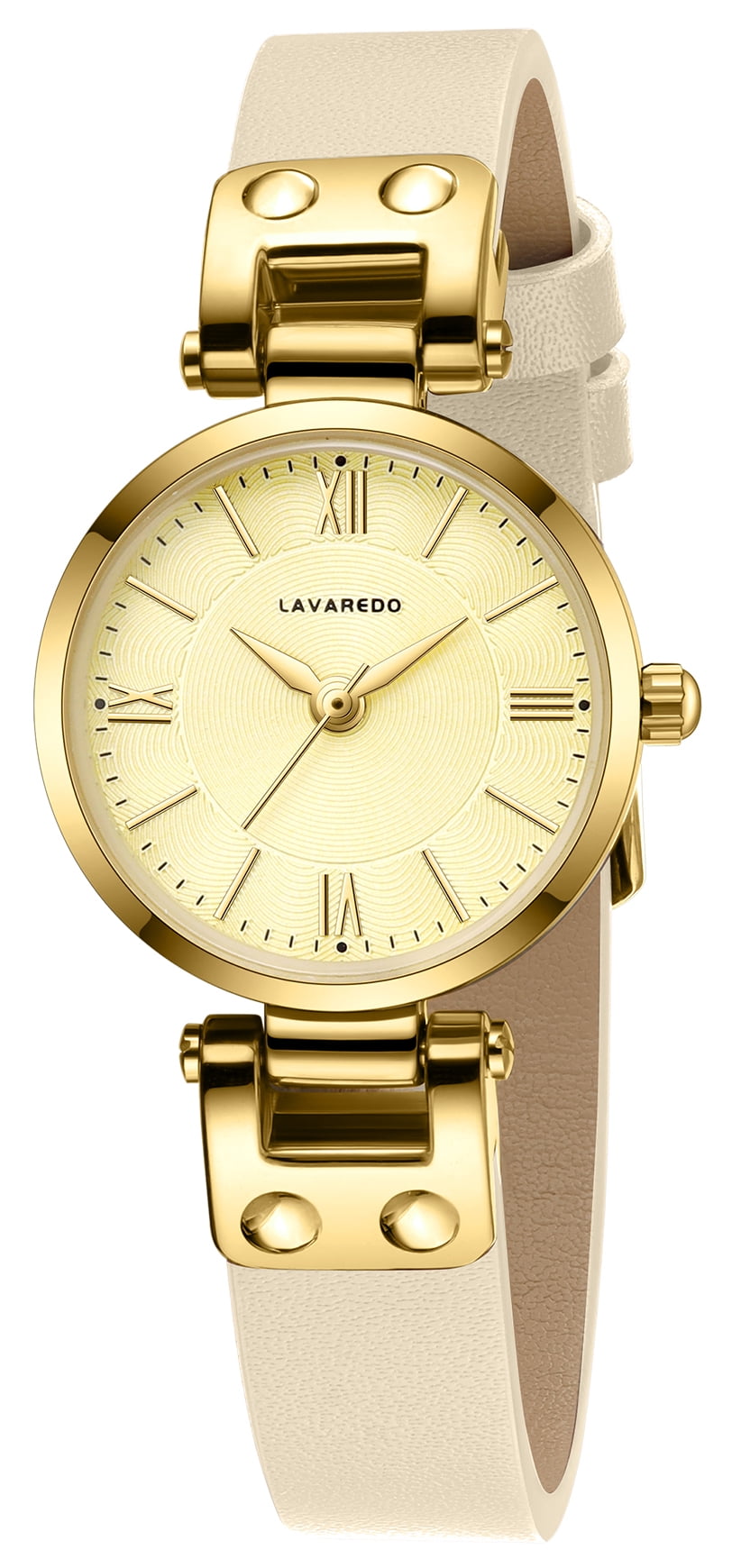 Elegant Women's Quartz Watch with Roman Numerals & Leather Strap - Perfect for Casual and Office Wear
