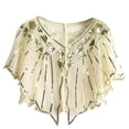 thumbnail image 1 of Elegant Women's Sequin Beaded Knitwear Versatile Thin Dressy Sweetheart Neckline Cardigan For Stylish Outfits Women Casual Dress Sweater Long Sleeve Hoodie Womens Long Hooded Sweatshirt, 1 of 3