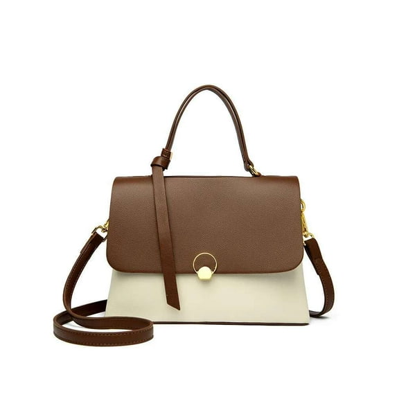 Elegant Women's Shoulder Bag - High-Quality Soft Material with Crossbody Option