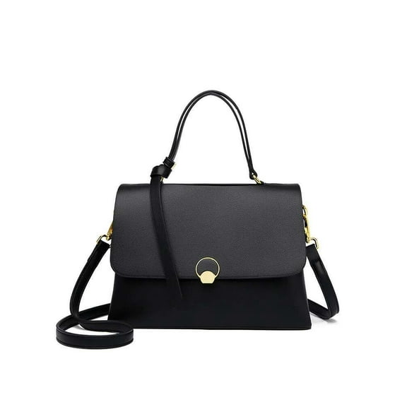 Elegant Women's Shoulder Bag - High-Quality Soft Material with Crossbody Option