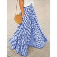 thumbnail image 1 of Elegant Women's Skirt,High-Waisted, Wide-Sweep, Flowy A-Line Skirt, 1 of 8