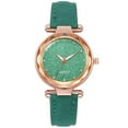 thumbnail image 1 of Elegant Women's Starry Sky Frosted Belt Watch with Unique Dial Design for Ladies Fashion Accessory, 1 of 7