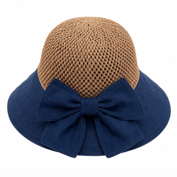 Women’s Wide Brim Straw Sun Hat, Floppy Beach Hat for Summer Travel, Vacation, Pool and Outdoor Wear, Black, TIKA