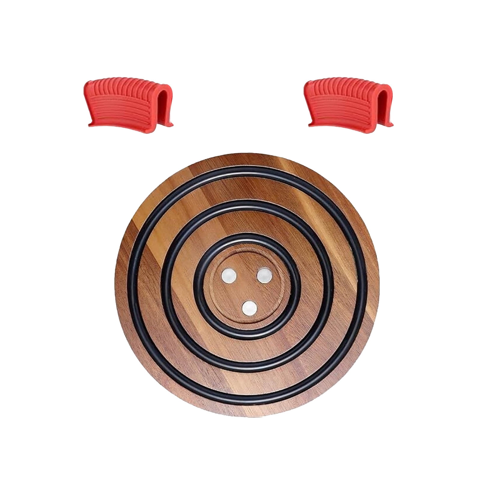 Trivet Rack Elegant Wooden Trivet Rack Mat for Hot Pans - Non Heat Kitchen and ...
