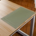thumbnail image 1 of Elegant Woven Vinyl Placemats Stain Resistant PVC Dining Table Mats, 1 of 9