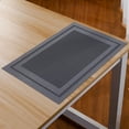 thumbnail image 1 of Elegant Woven Vinyl Placemats Stain Resistant PVC Dining Table Mats, 1 of 9