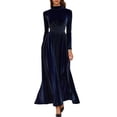 thumbnail image 1 of Elegant Wrapped Maxi Dress With Waist And Pleated Detail For Casual Everyday Wear Flowy Elegant Gowns, 1 of 7