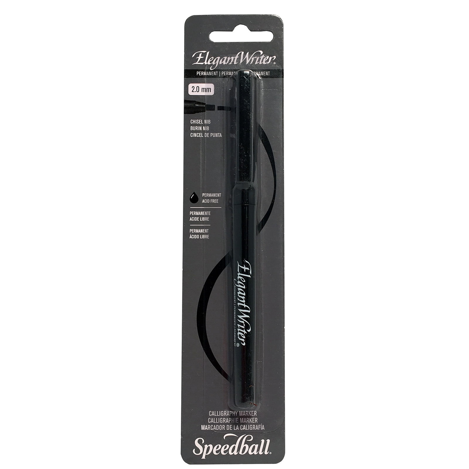 Elegant Writer Calligraphy Pen, Black, Fine