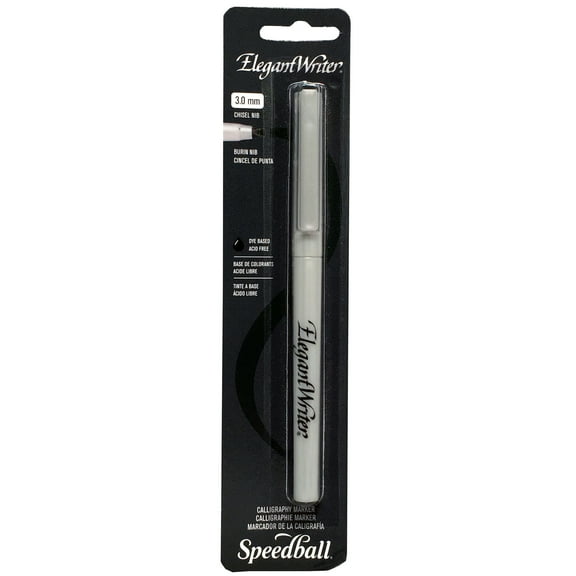 Elegant Writer Calligraphy Pen, Broad, Black