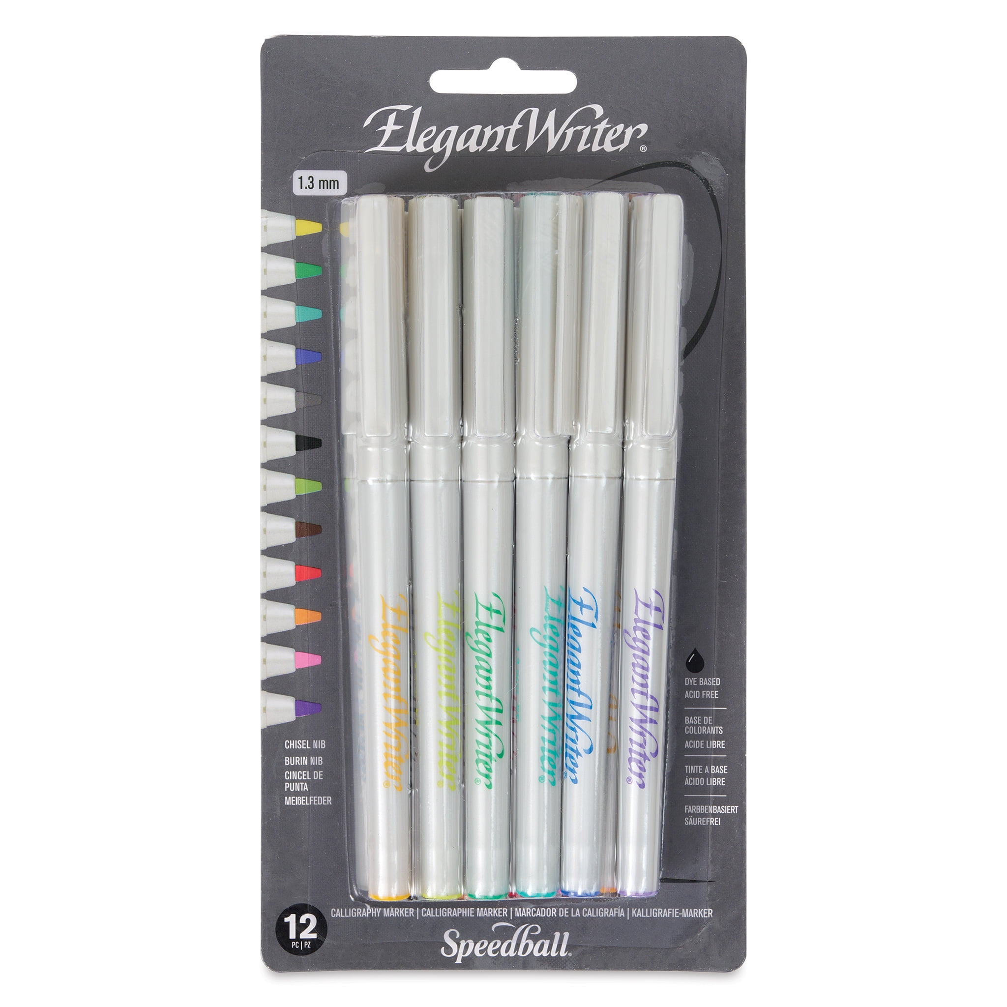 Elegant Writer Calligraphy Pen Set, 12-Colors, Extra-Fine - Walmart.com, image size:2048x2048