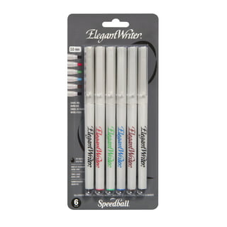 MISULOVE Hand Lettering Pens Calligraphy Pens Brush Markers Set Soft and  Hard Tip Black Ink Refillable - 4 Size(6 Pack) for Beginners Writing Art  Drawings Water Color Illustrations Journaling