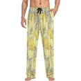 thumbnail image 1 of Elegant Yellow Rose Flower Men's Pajama Pants Lightweight Sleepwear Bottom Lounge Pants, 1 of 6
