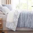 thumbnail image 1 of Elegant and Chic Winter Brush Reversible Soft Down Alt 3-Piece Comforter Set by Southshore Fine Linens, 1 of 9