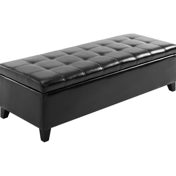 Elegant and Functional - Add Style and Comfort to Your Living Room or Entryway with This Ottoman Storage Bench