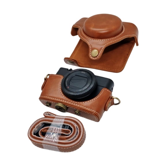 Elegant and Protective PU Leather Camera Case for Dedicated Camera Featuring Retro Design and Functional Benefits