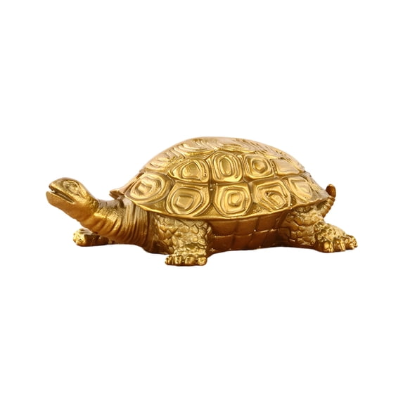 Elegant bronze shellback Statue With Detailed Shell Pattern Perfect For ...